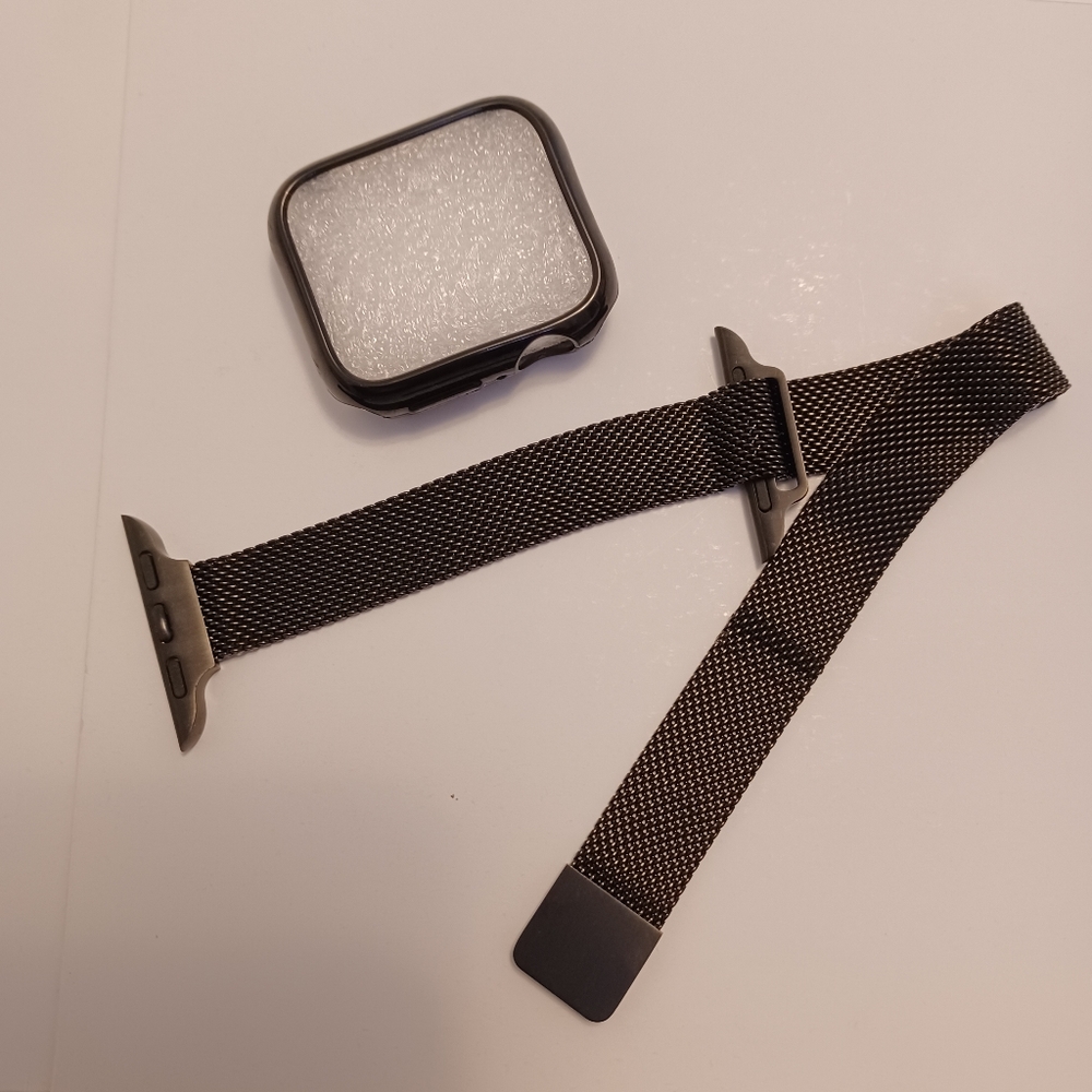 New Black Apple Watch Band